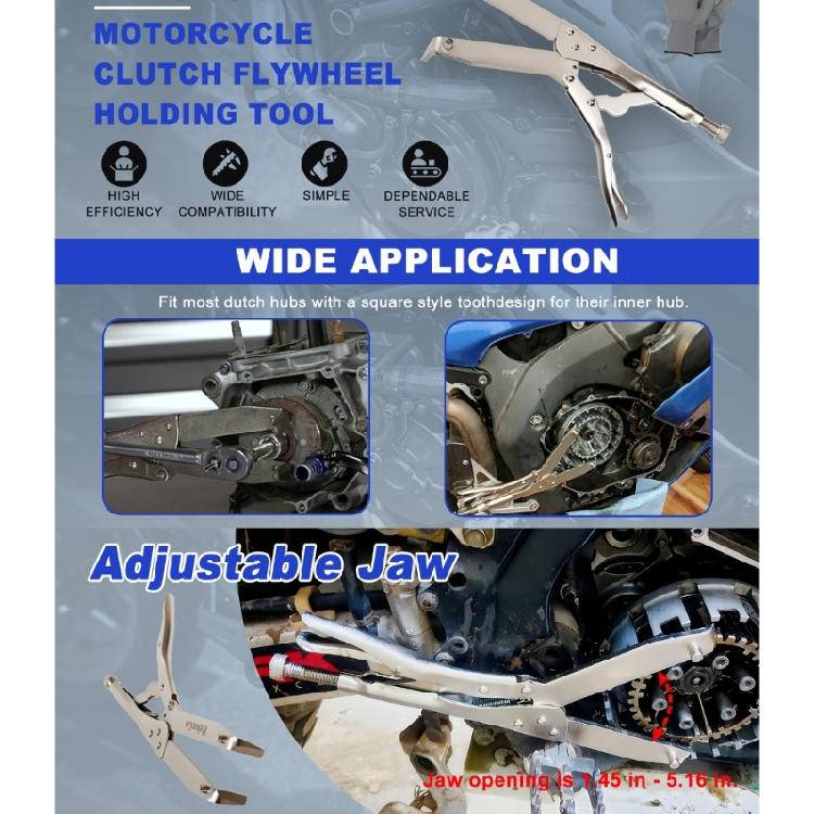 Flywheel Alignment Stabilizer Fixing Tool For Motorcycle Clutch Systems Ergonomic Steel Tool Simplifies Garage Repairs