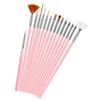 15 Teile/satz Fondant Kuchen Pinsel DIY Zucker Handwerk Backen Dekorieren Werkzeuge Kuchen Stift Pinsel für Fondant Malerei Cookie Dekoration Werkzeuge