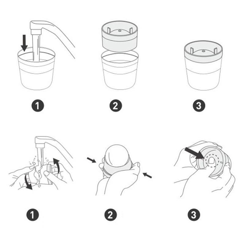 1Pc Ice Ball Maker Mold Silicone Lid Round Sphere Cube For Cocktail Whiskey