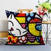 Britto Art Personalized Picture Text Home Decorative Pillows Household Gifts 45x45cm