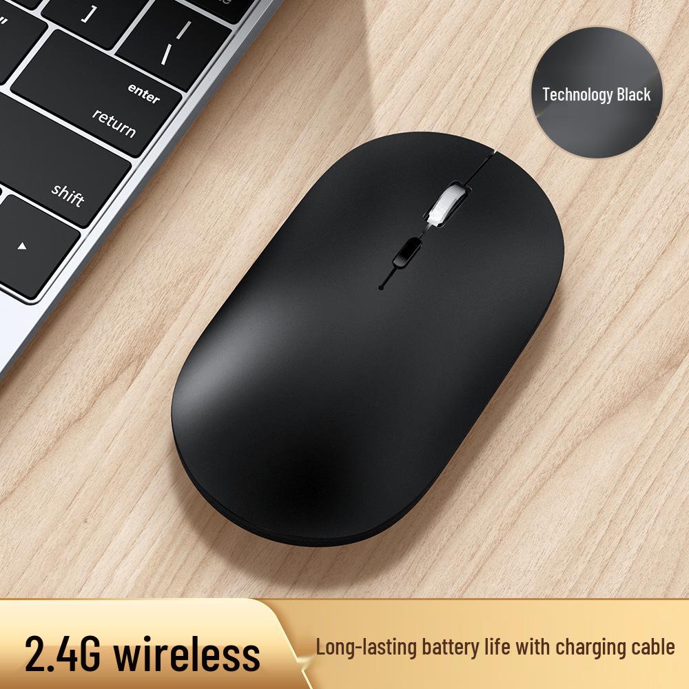 

X2 Silent Dual-Mode Bluetooth Wireless Mouse, Type-C Rechargeable for Notebook & Tablet