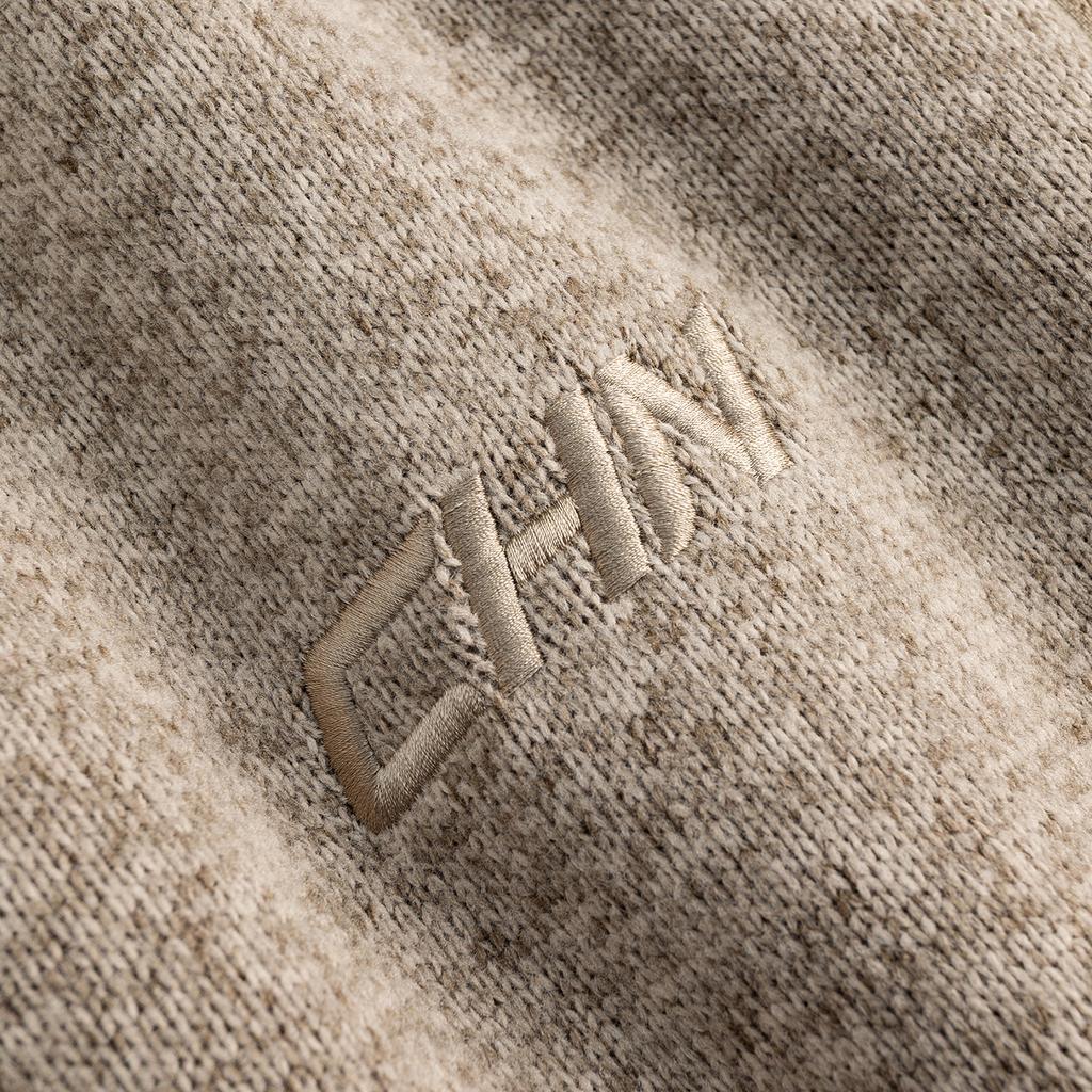 Anta Knitted Sports Jacket Outdoor Spring 2026 Unisex jackets Milk-Coffee Gray 972616703-2