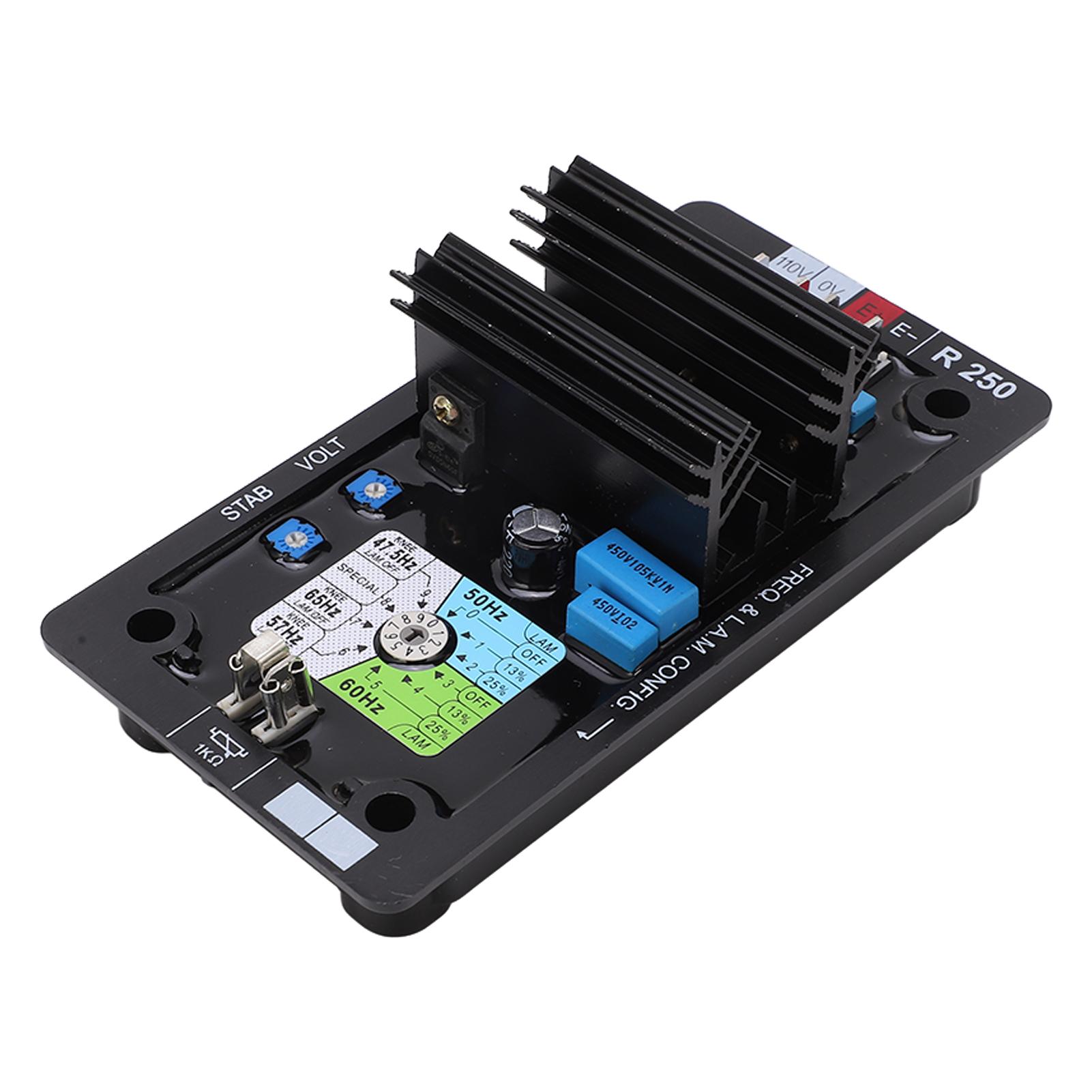 

Generator Voltage Regulator Single Phase 2 Wire Generator AVR Board for SHUNT 85‑139V