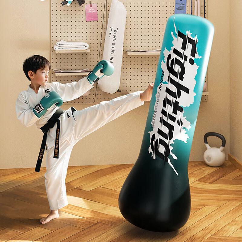 Qingweijia Freestanding Boxing Punching Column with Gloves