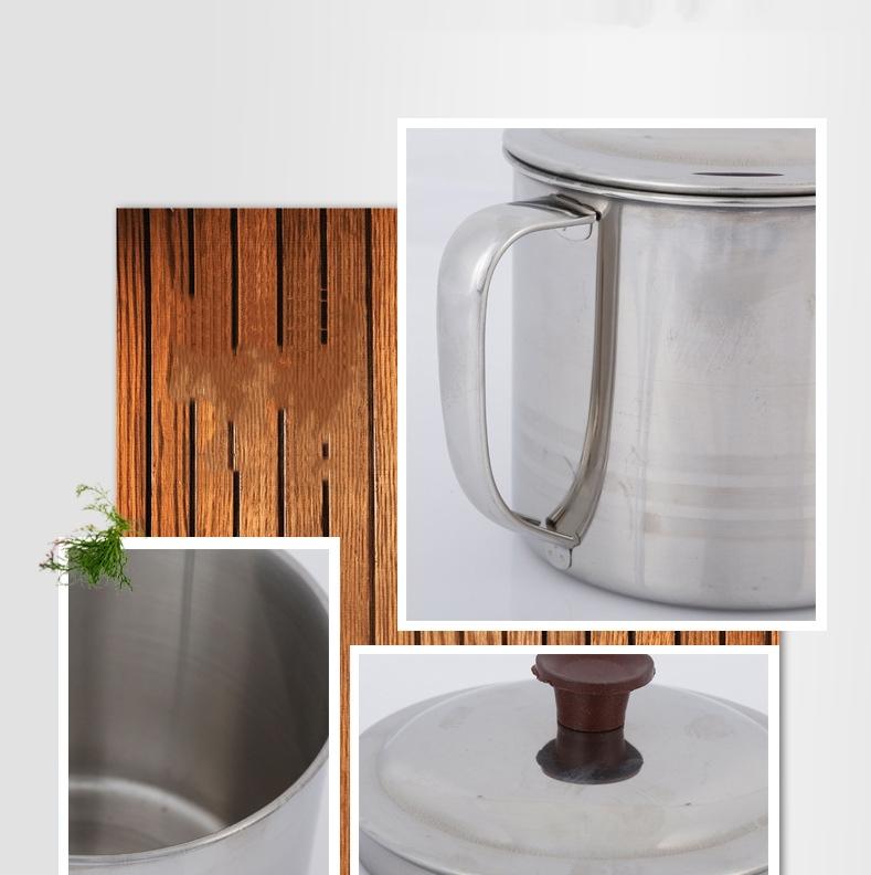 Portable Stainless Steel Coffee Tea Mug Cup for Camping and Travel 200/380ML