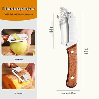 Zhishi Capybara Wooden Handle Peeler Set