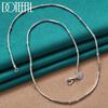 925 Sterling Silver 18/20 Inch Snake Chain Necklace Fashion Jewelry