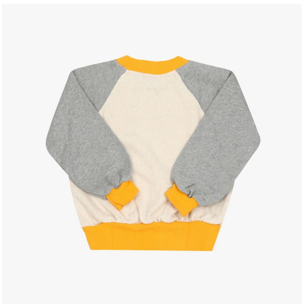 Bobo Shoes Lucky Clover Raglan Kids Sweatshirt B225ac041