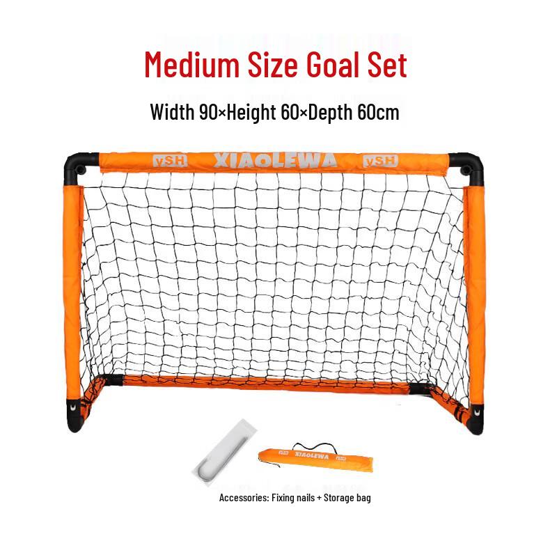 DeRuiEn Portable Foldable 5-A-Side Soccer Goal