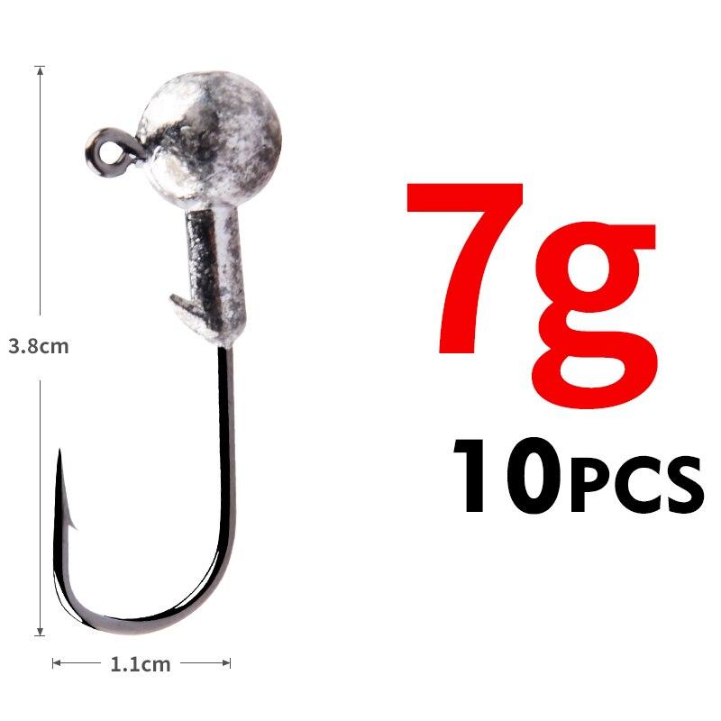 MEREDITH Cabeça de gabarito 1g 2g 3g 4g 5g 7g 8g 10g 12g 14g 22g cabeça gancho gabarito gancho de pesca gabarito pique peixe acessórios