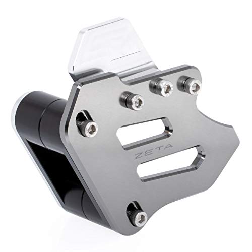 

ZETA RACING SEROW250 05-20 TRICKER 04-18 Durable Chain Guide Titanium Color Chain Drop Prevention High Strength Aluminum Alloy Forest Roads Gra