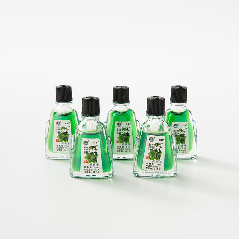 4 Pezzi/Set Fragranze Rinfrescanti alla Menta Prevenzione Sonnolenza Oli Essenziali Campo Repellente per Zanzare Prevenzione Vertigini Colpo di Sole