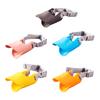 Duck Bill Dog Muzzle Anti Bite Soft Silicone Dog Mouth Cover with Adjustable Strap Puppy Muzzle To Prevent Barking Biting