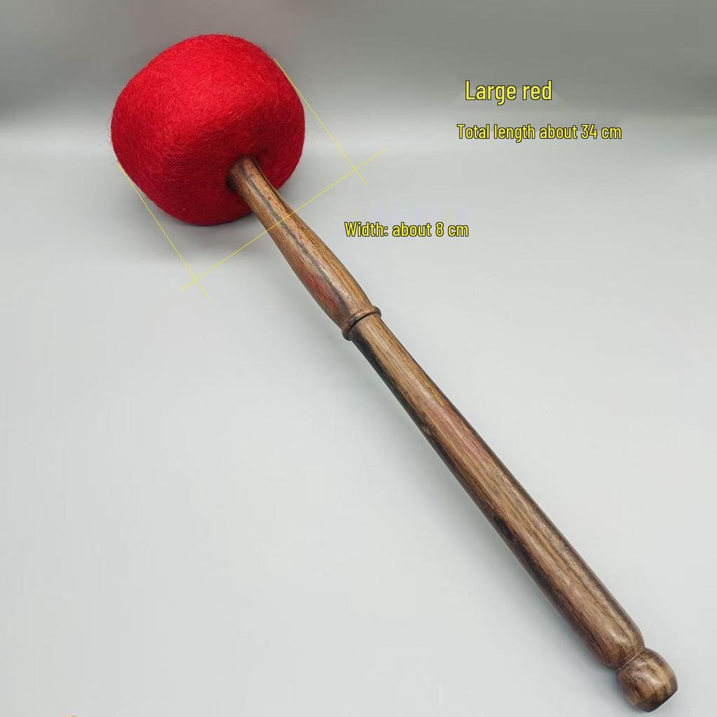Nepal Handmade Wool Felt Singing Bowl Mallet - Sound Therapy Striker Stick