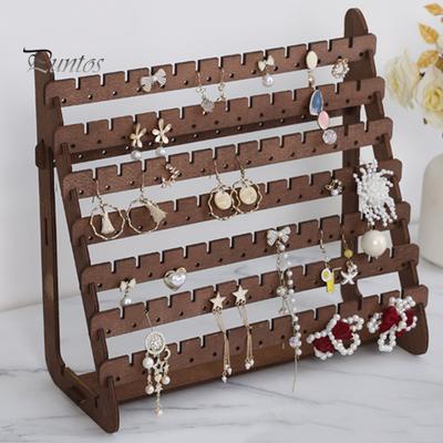 Porta Orecchini Porta Gioielli Scaffale Portaoggetti Grande Capacità Design Multistrato Espositore per Orecchini a Lobo Organizzatore Porta Gioielli