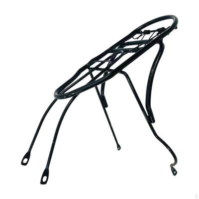 20 In Folding Bike Cargo Rack Disc Brake Mount Traveling Outdoor Touring Carrying Food Delivery