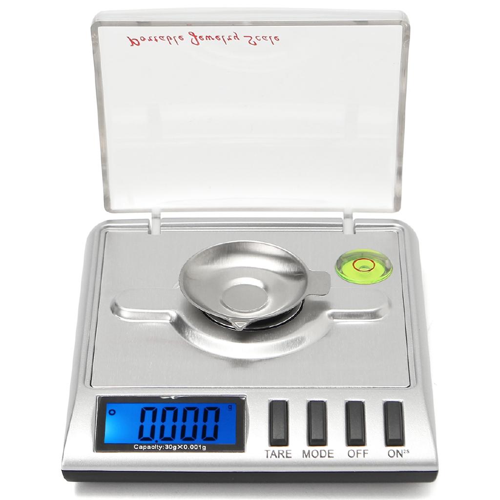 Libra High Accuracy Weigh Balance Pocket Precision Jewelry Weight Scales 30g X0.001g Digital Scales New