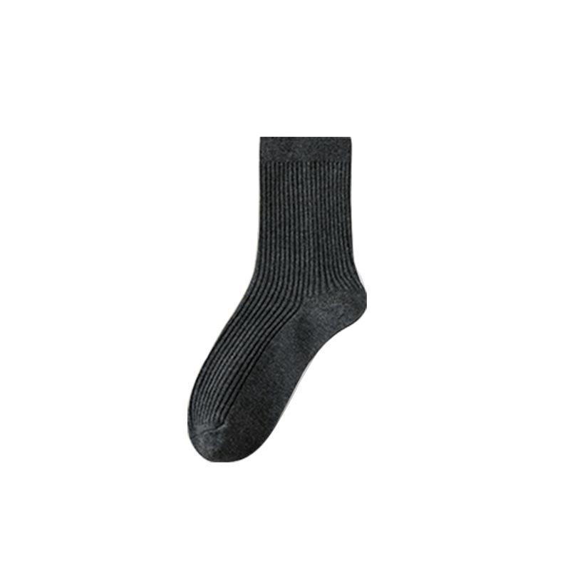 Double-needle Socks, Mid-calf Socks, Men's Cotton Trendy Long Socks, Autumn and Winter Styles, Pile Socks, Casual