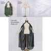 Elegant Ivory Chiffon Neck Wrap Cape For Women Lightweight Bridal Shawl