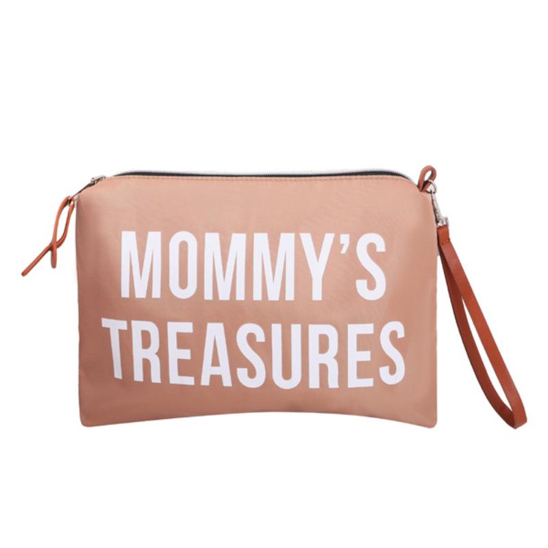 3 Pcs a Set Travel Mommy Bag High-End Style Diaper Bags Large Capacity Dry & Wet Separation - Stylish Tote & Shoulder Bag Set