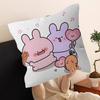 Cartoon Asamimichaan Asleep Cute Asamimi Office Cushion Pillowcase Car Cushion CoverXCM Lumbar Pillowcase Sofa Pillowcover