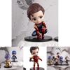 Q Version Of Avengers Captain America Iron Man Thanos Spider-man Miniature Model Decoration For Marvel Fans