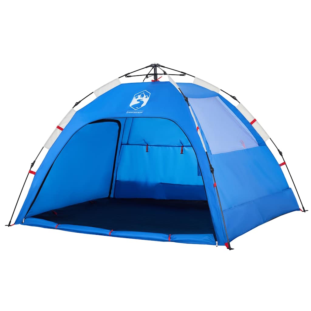 Beach Tent for 2 Persons Azure Blue Quick Release Waterproof