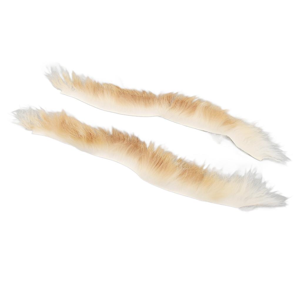 2pcs Rabbit Hair Shock Absorber Highly Efficient Lightweight Rabbit Hair Bowstring Noise Dampeners