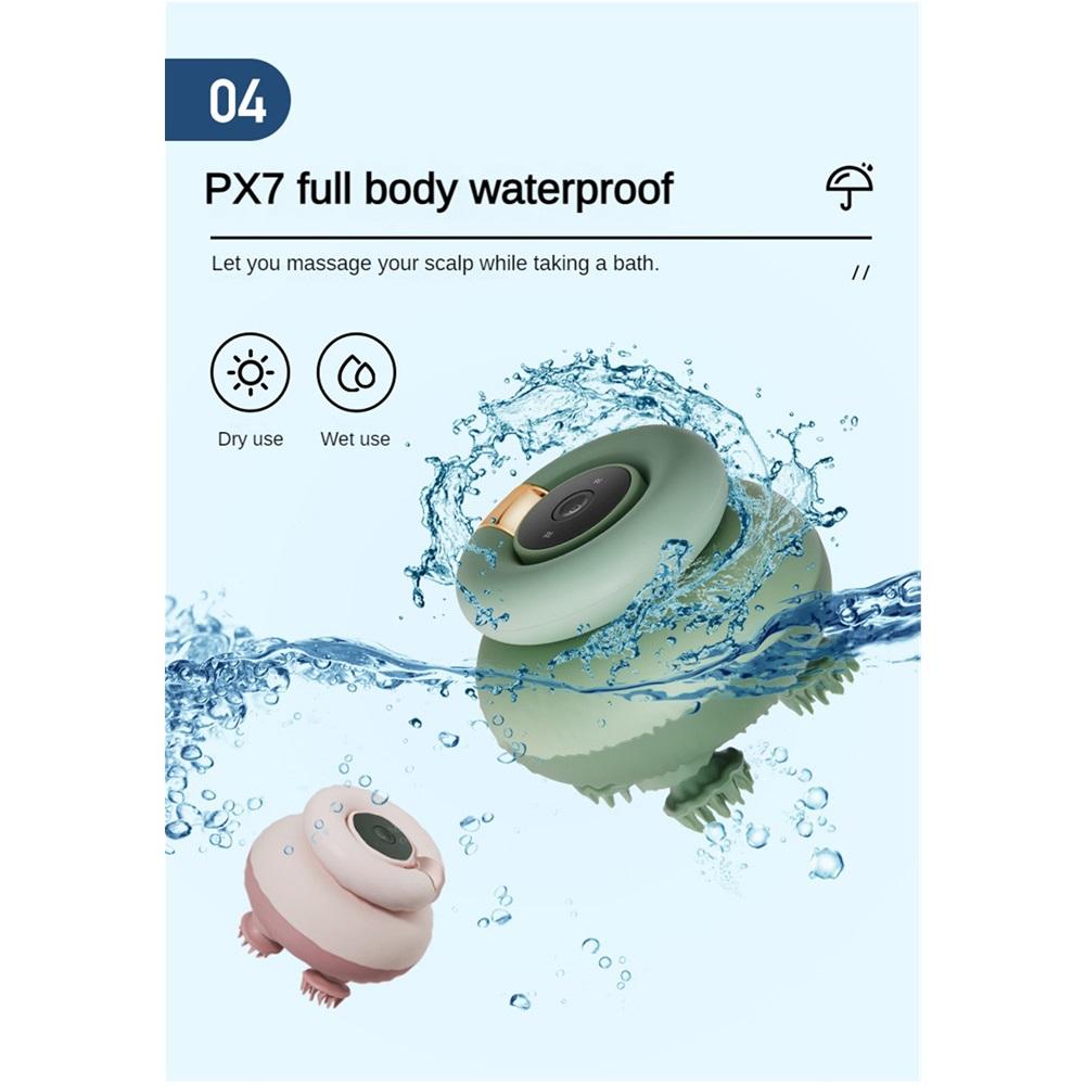 Smart Scalp Massager IPX7 Waterproof Head Massage Claw Electric Fully Automatic Pet Massager