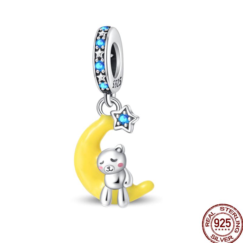 Copper Spring Luminous Insect Butterfly Series Flower Element Gift Beads Suitable For Pan Original Bracelet