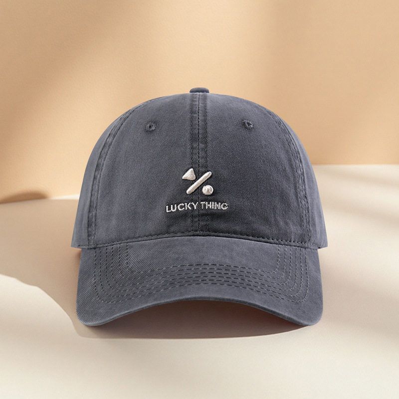 Винтажная вышитая алфавитная бейсболка женская весенне-осенняя с глубокой тульей и широкими полями универсальная кепка повседневный козырек