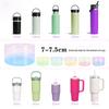 Silicone Glitter Bottle Bottom Sleeve Cup Accessories for Stanley Anti-Slip Water Bottle Pad Silicone Heat Insulation Cup Cover