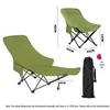 UOSU Outdoor Folding Moon Camping Chair