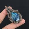 Labradorite Pendant, Handmade Gemstone 925 Sterling Silver Pendant Antique Jewelry, For Gift Silver Jewelry