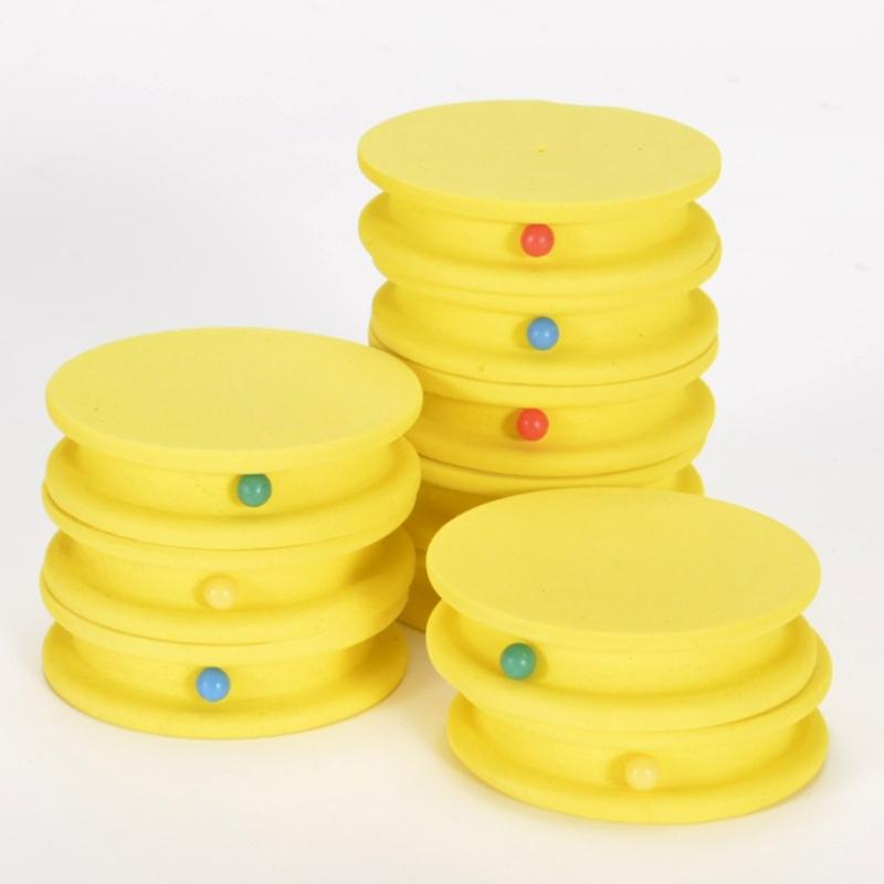 10 st Fiskelina Förvaring Fiskeredskap Skumspole för Flugfiske Tipphållare Linorganisatör Förvaringstillbehör