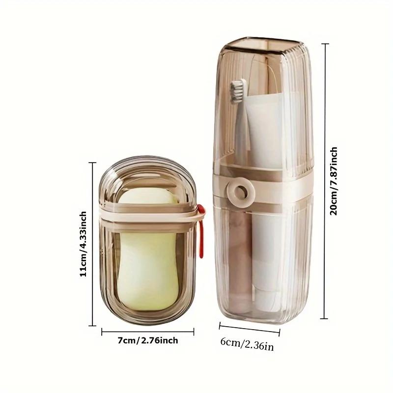 Toothbrush Soap Storage Box Light Luxury Dormitory Household Mouthwash Toothbrush Cup Children Mouthwash Cup Toothbrush Box