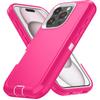 Shockproof Defender Armor Phone Case for iPhone 17 Air 13 12 14 15 16 Pro Max Plus Camera Protection Shockproof Kickstand Cover