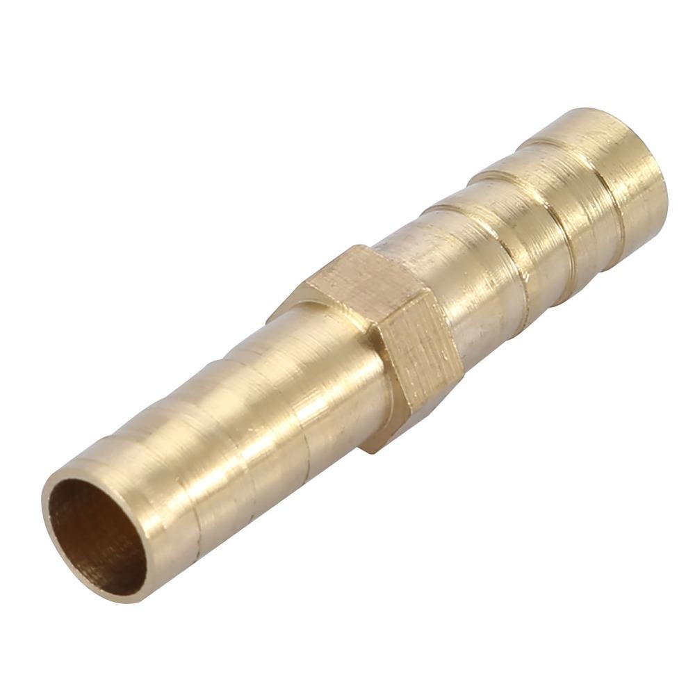 10pcs Straight Design Straight Pipe Connector Brass Material Hose Barb Fitting  CNC Machine