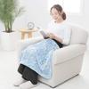 Nishikawa Snoopy Cooling Cool Cooling Sun Nap 100x70cm Throw, PEANUTS, Comfort, Protection, Time, Washable, Blue, 208305037230,