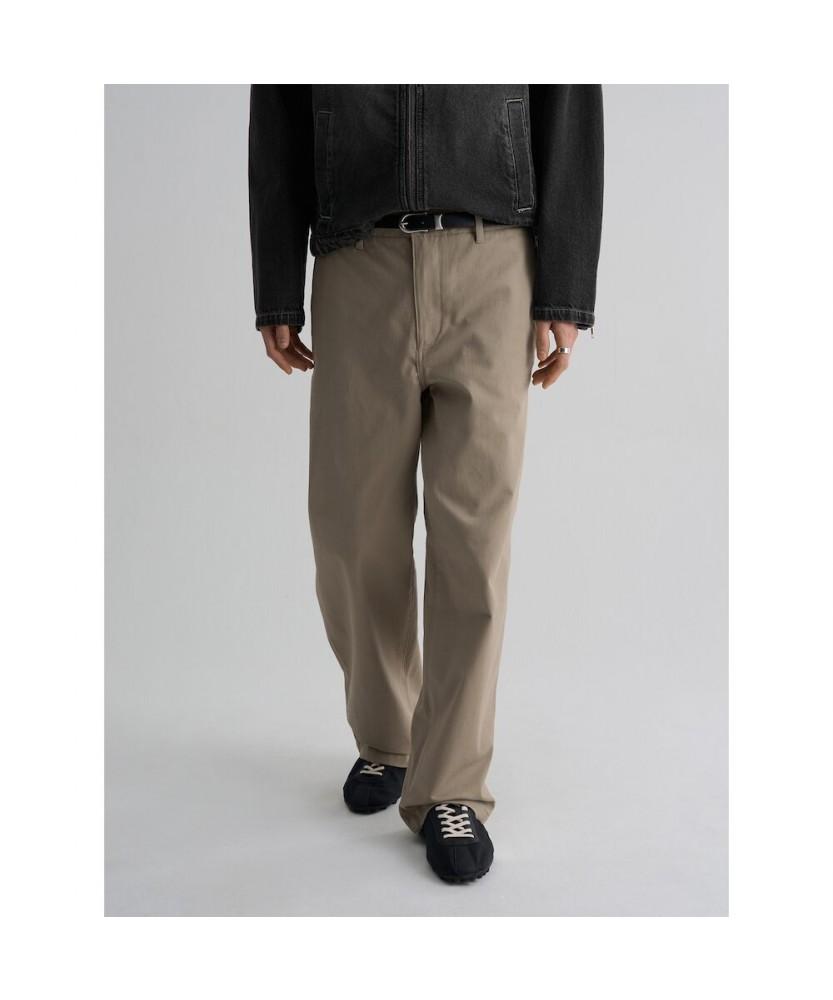 8seconds Cotton Spandex Semi-Wide Fit Pants Beige