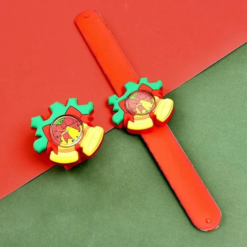 1-10PCS Christmas Gift Cartoon Pop Circle Watch Kindergarten Class Birthday Sharing Gift Electronic Watch