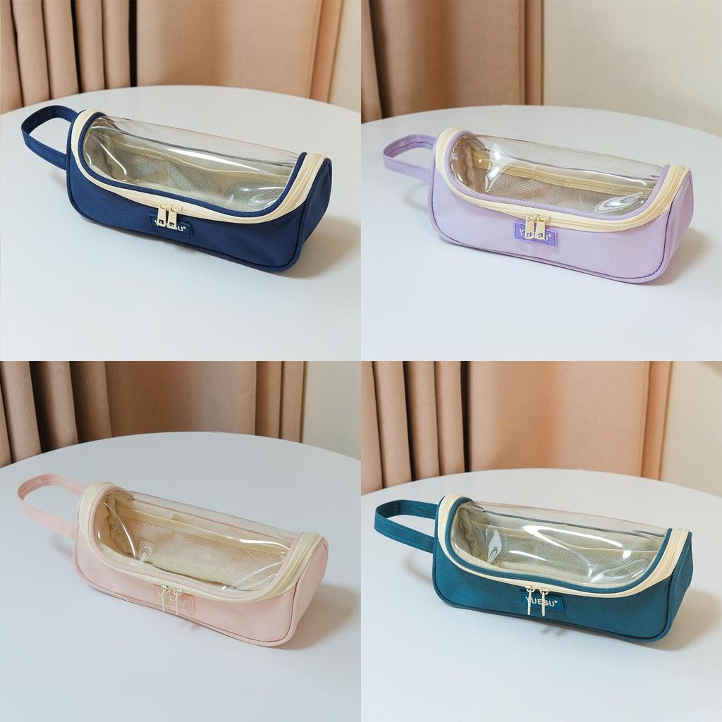 Space Capsule Pencil Case With Large Capacity Oxford Fabric Storage For Students And Office Use