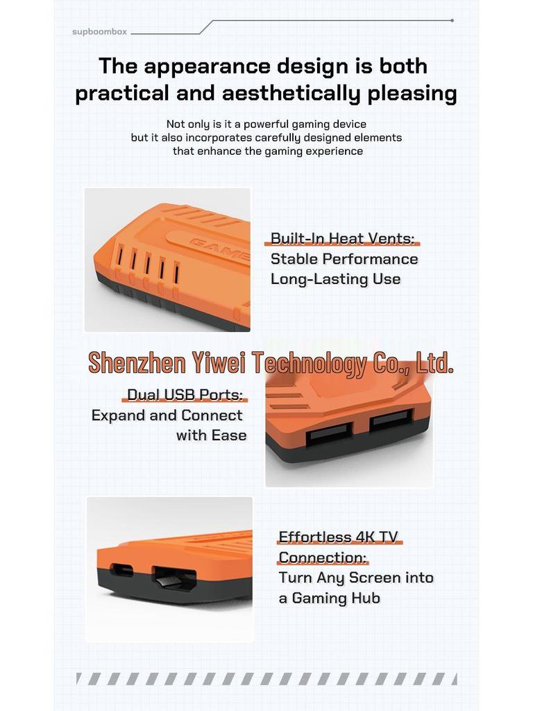 U36 Wireless Retro HD TV Game Console with PSP X2 Pro