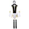 Halloween Nun Costume Role Play Outfit Stage Performance Womens Game Uniform