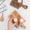 Solid Wood Egg Storage Box Kitchen Egg Tray Storage Tray Display Rack Organizer Shelf Storage Rack Snack Bowl Dessert Plate Dish