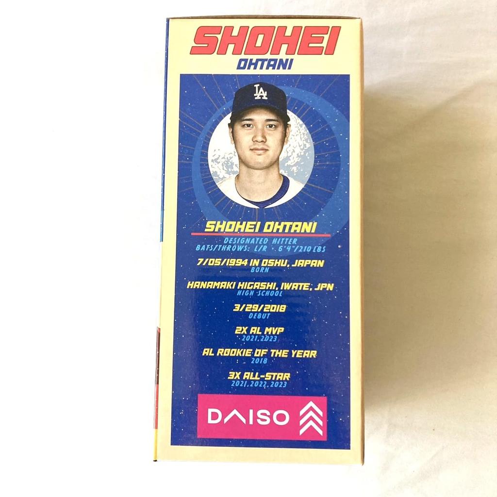 Shohei Ohtani Los Angeles Dodgers Bubble Head Doll (Deco-Pin) August 28, 2024 Stadium Exclusive [Parallel Import]