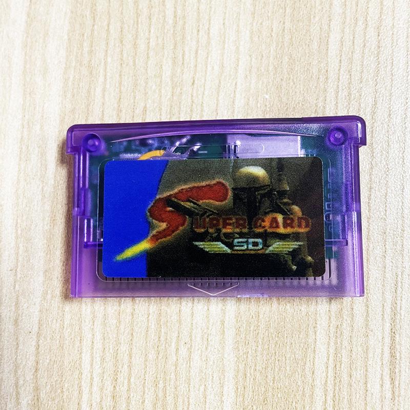 

SCSUPERCARDMINI Ретро-картка для гри Game Boy Advance SP/GBM