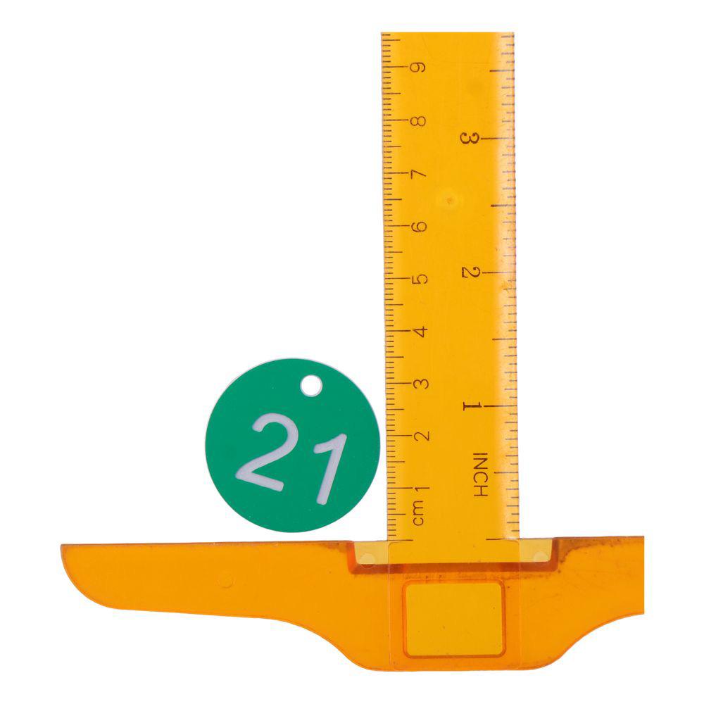 50 Stück Wackelige Restaurant-Wartenummern Leichte Kunststoff-Nummernschilder Restaurant