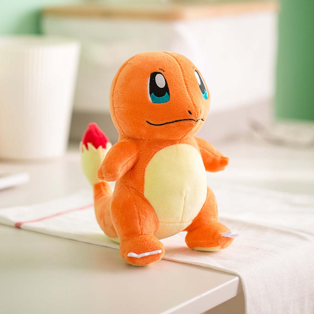 25Cm Pokémon Plush Doll Toys Kawaii Pikachu Charmander Jigglypuff Bulbasaur Psyduck Anime Stuffed Toy Peluche Dolls Gift