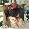 Good Omens Film Gedruckte Decke Kinder Warme Decke Flanell Weiche Bequeme Decke Haus Reise Decke Geburtstagsgeschenk